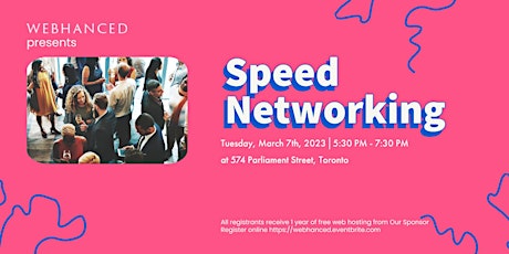 Toronto After Dark Speed Networking primary image
