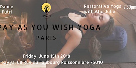 PAY AS YOU WISH RESTORATIVE YOGA primary image