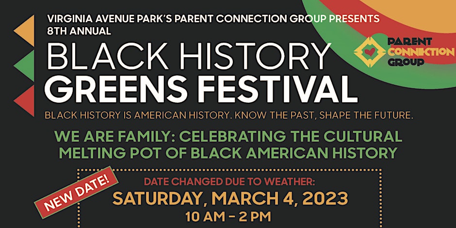 Black History Greens Festival promo graphic
