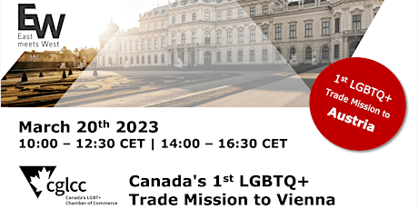 Canada's First LGBTQ+ Trade Mission to Vienna primary image