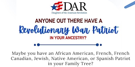 DAR Genealogy Workshop for Prospective Members in the Los Altos, CA area