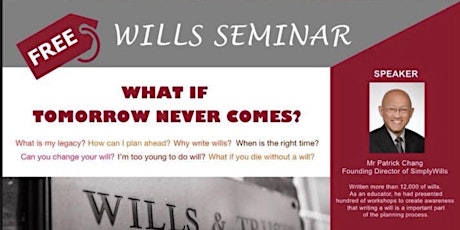 Wills Seminar primary image