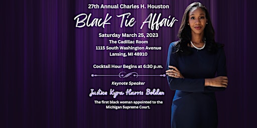 27th Annual Charles H. Houston Black Tie Affair