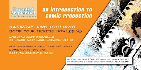 Introduction to Comic Production: June 16th primary image