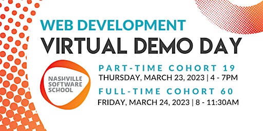 NSS Virtual Demo Day: Web Development Cohorts E19 & C60