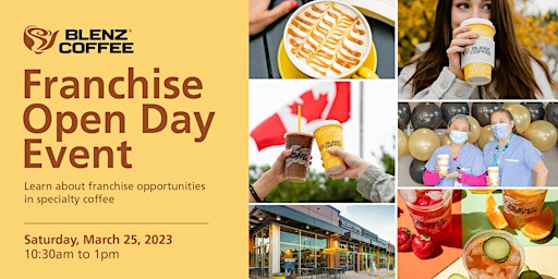 Blenz Coffee Franchise Open Day Event