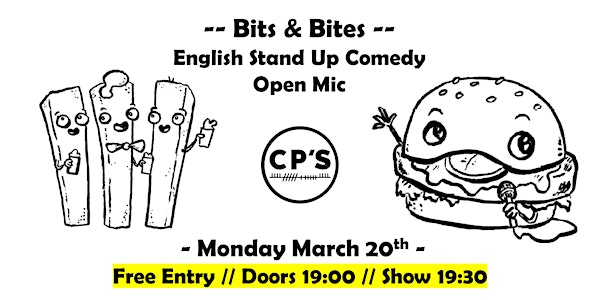 Bits & Bites #24 - English Comedy - Open Mic Night