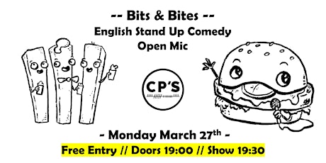 Bits & Bites #25 - English Comedy - Open Mic Night