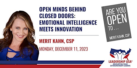 Open Minds Behind Closed Doors: Emotional Intelligence Meets Innovation