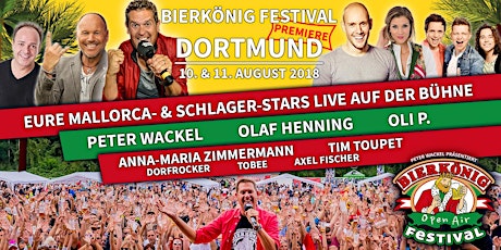 Hauptbild für Bierkönig Festival - Dortmund 2018 - Stehplatztickets
