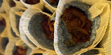 Hecho con Amor: Oyster Mushroom Tamales in Guajillo Chile Salsa