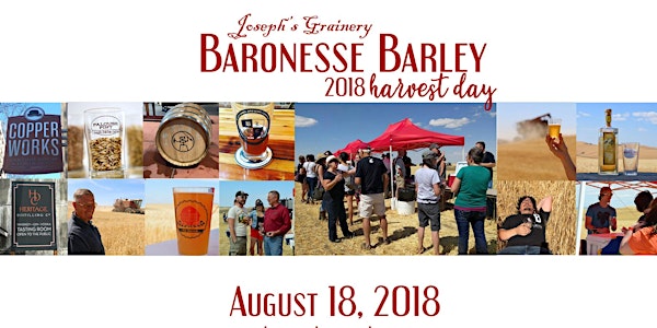2018 Baronesse Barley Harvest Day