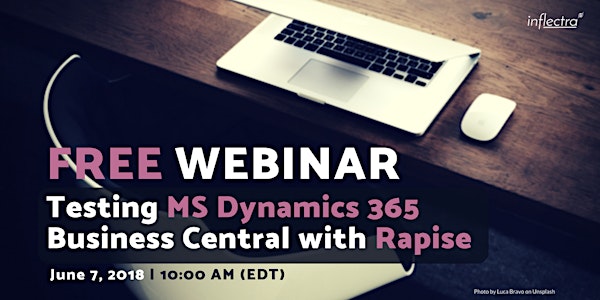 Webinar: Testing MS Dynamics 365 Business Central with Rapise