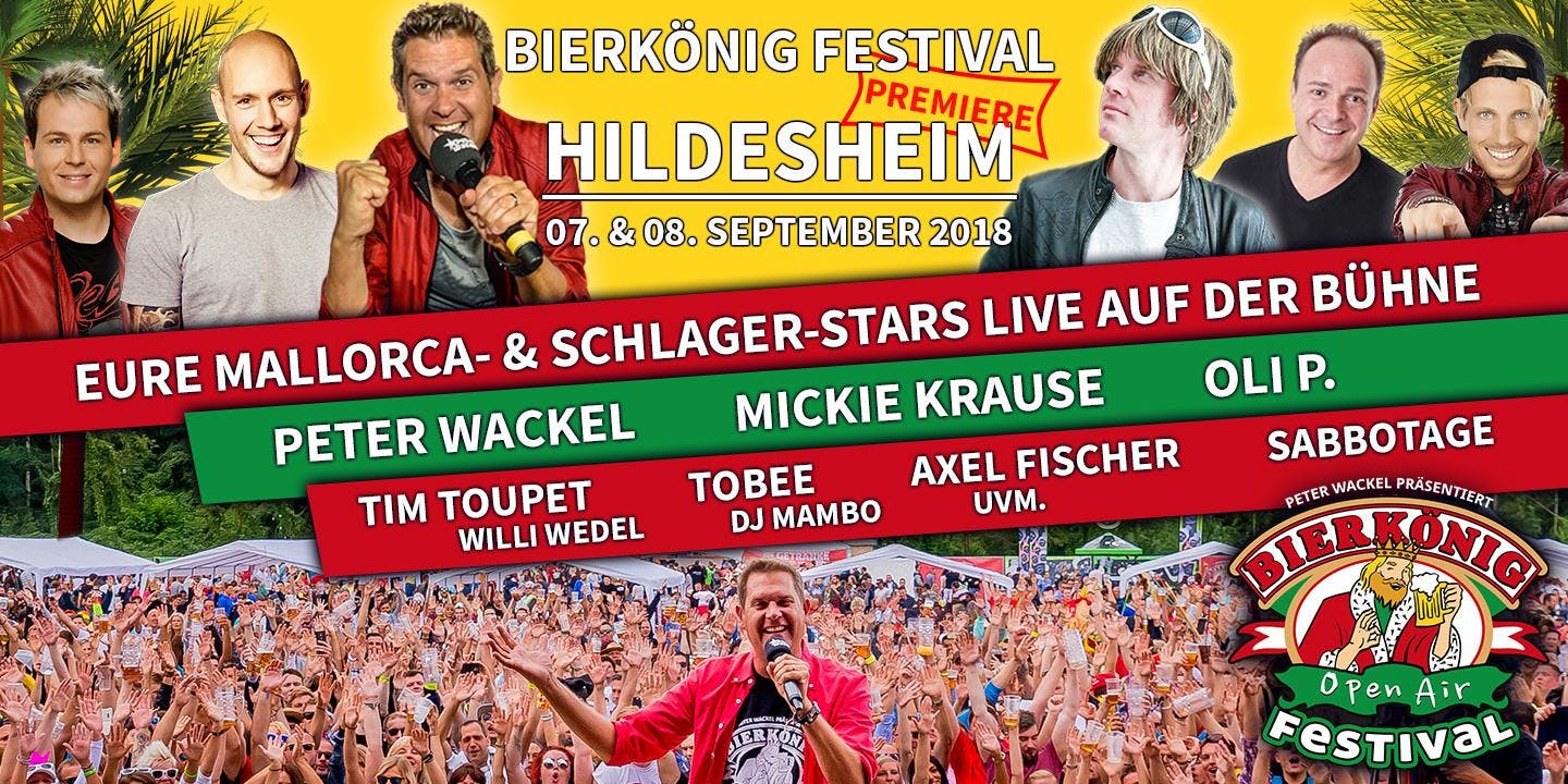 Bierkönig Festival - Hildesheim 2018 - Stehplatztickets