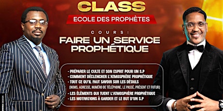 Image principale de Ecole des Prophètes - Faire un Service Prophétique