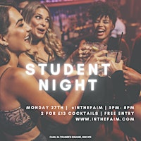 Student Night!!!!! primary image