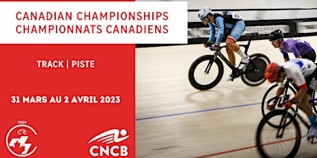 Championnats canadiens piste U17/JR/Para 2023