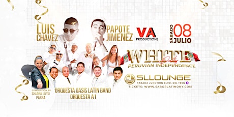 WHITE PARTY PERUVIAN INDEPENDENCE ! NEW YORK