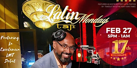 Latin Mondays at Taj Lounge