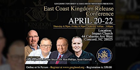 Kingdom Release Conference - East Coast