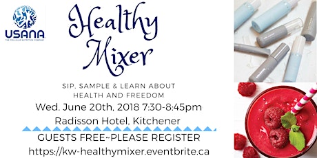 Healthy Mixer - Sip & Sample primary image