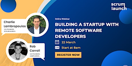 Building a startup with remote software developers