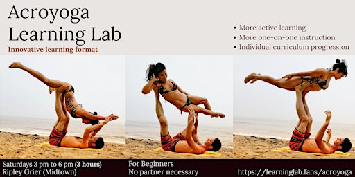 Acroyoga Learning Lab Saturday primary image
