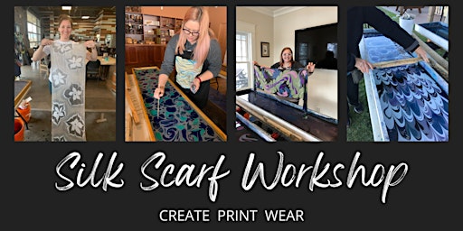 Create a Silk Scarf, SIP & DIP Workshop- SLEEPING GIANT WINERY