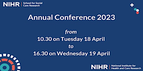 Imagen principal de NIHR SSCR Annual Conference, 18-19 April 2023