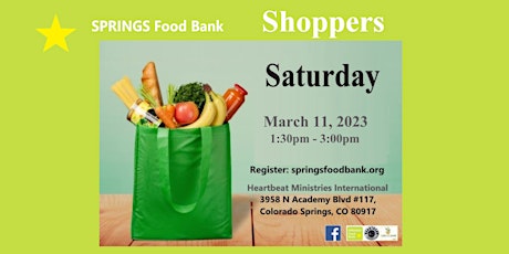 SPRINGS Food Bank - Shoppers