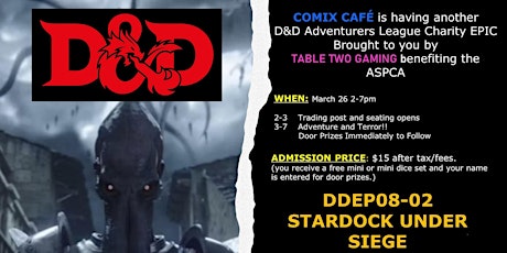 Stardock Under Siege - An Epic Event at Comix Cafe