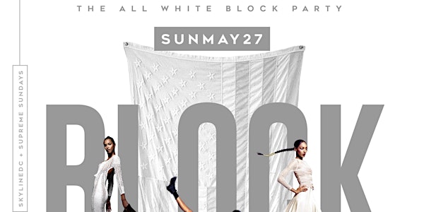 TwinSpeak | All White Block Party | 3 Venues | Memorial Day Wknd {Sun May 27}