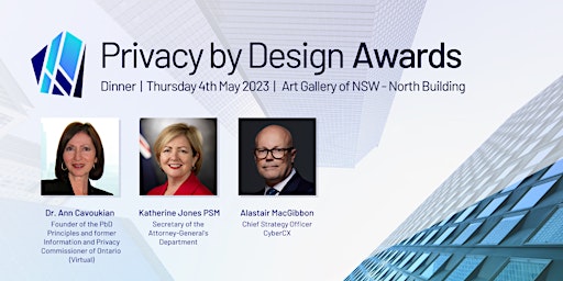 CyberCX Privacy by Design Awards Dinner 2023