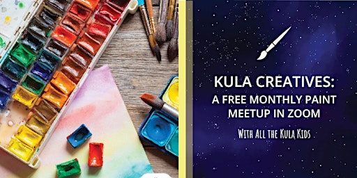 Kula Creatives: A Free Monthly Paint Night - April primary image