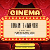 Community Movie Night: Puss in Boots: The Last Wish (2022)
