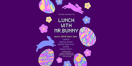Lunch with Mr.Bunny
