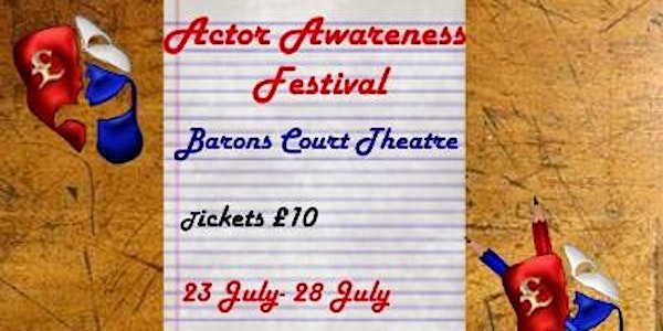 Actor Awareness new Writing Festival