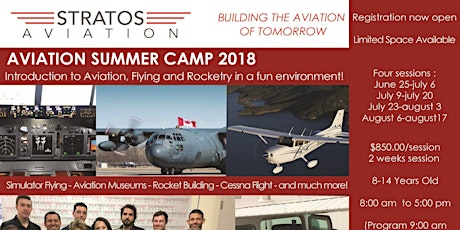 Aviation Summer Camp 2018 primary image