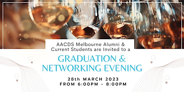 AACDS Graduation and Networking Evening Melbourne