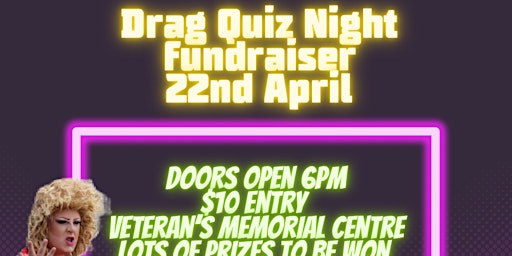 Drag Quiz Night Fundraiser