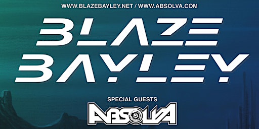 Blaze Bayley - Unstoppable Tour 2023 - Special Guests: Absolva