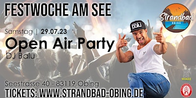 Strandbad Open Air Party | Festwoche am See