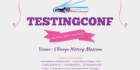 TestingConf - Chicago on 4 May 2023