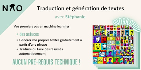 Vos premiers pas en machine learning : traduction et génération de textes