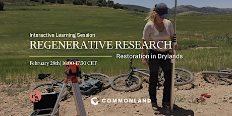 Imagem principal do evento Regenerative Research| Restoration in Drylands