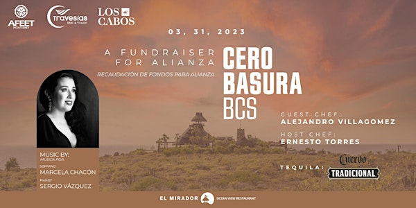 Fundraiser for Alianza Cero Basura at El Mirador Oceanview Restaurant