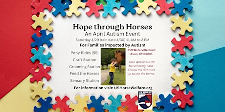 Hope through Horses, an autism awareness event