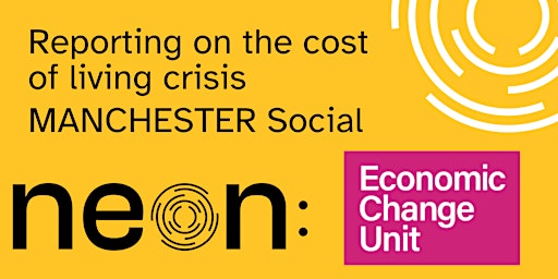 Reporting on the cost of living crisis in the North West - talk and social
