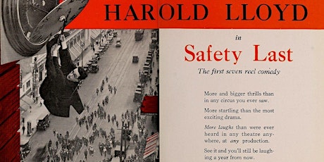 Harold Lloyd's SAFETY LAST turns 100!