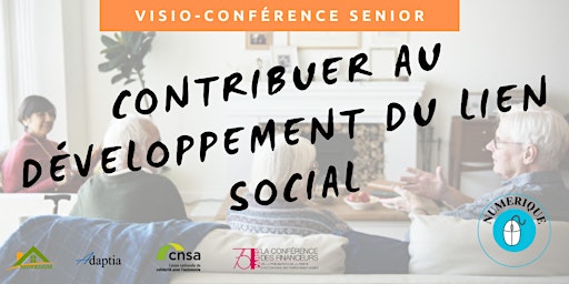 Image principale de Visio-conférence senior GRATUITE - Développement du lien social